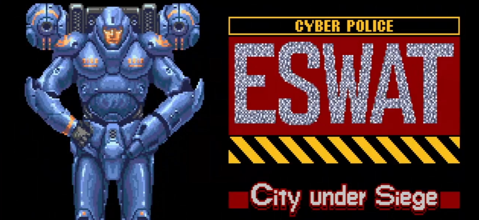 ESWAT: City Under Siege (Sega Genesis) 1