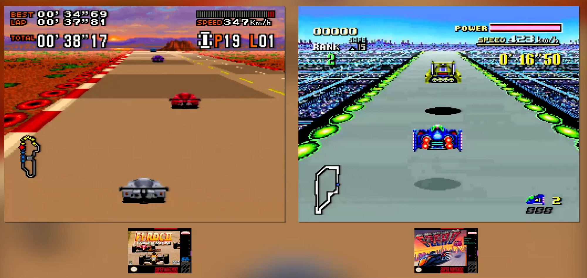 F1 ROC II Race Of Champions (SNES) F-Zero