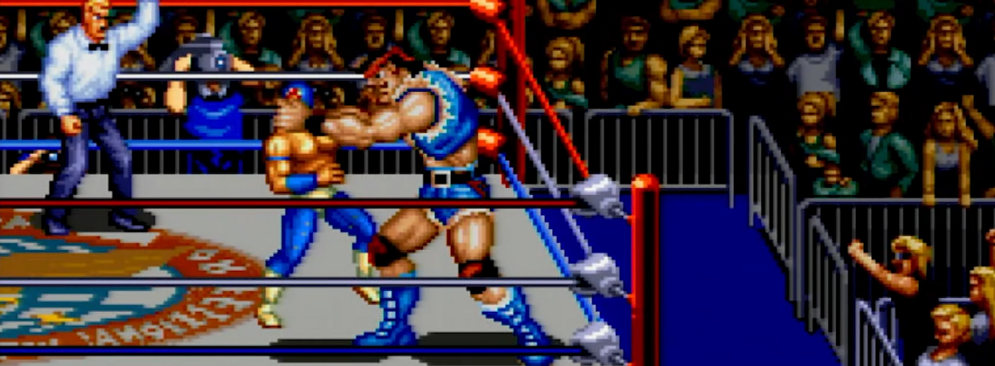 SNES Underrated Super Nintendo Games-Saturday Night Slam Masters