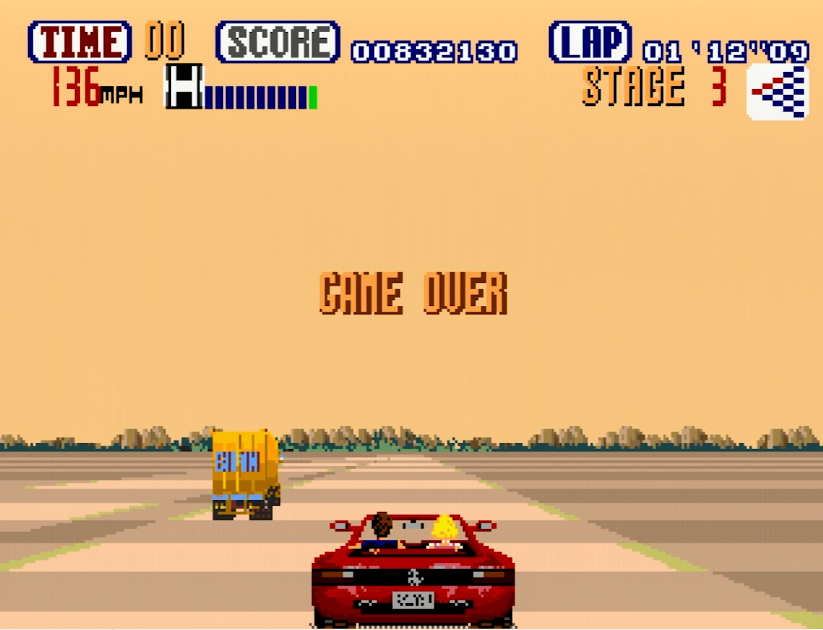 Outrun Sega Genesis 2