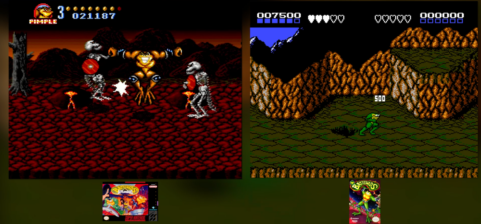 BattleToads in Battlemaniacs SNES 2