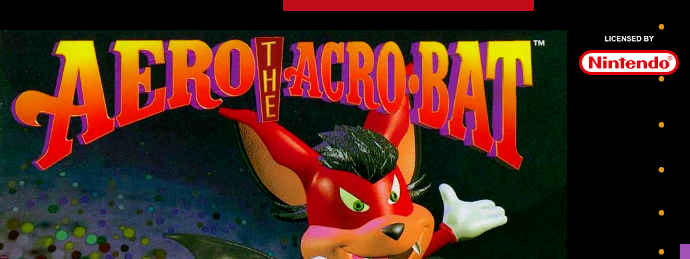 Aero the Acro Bat SNES