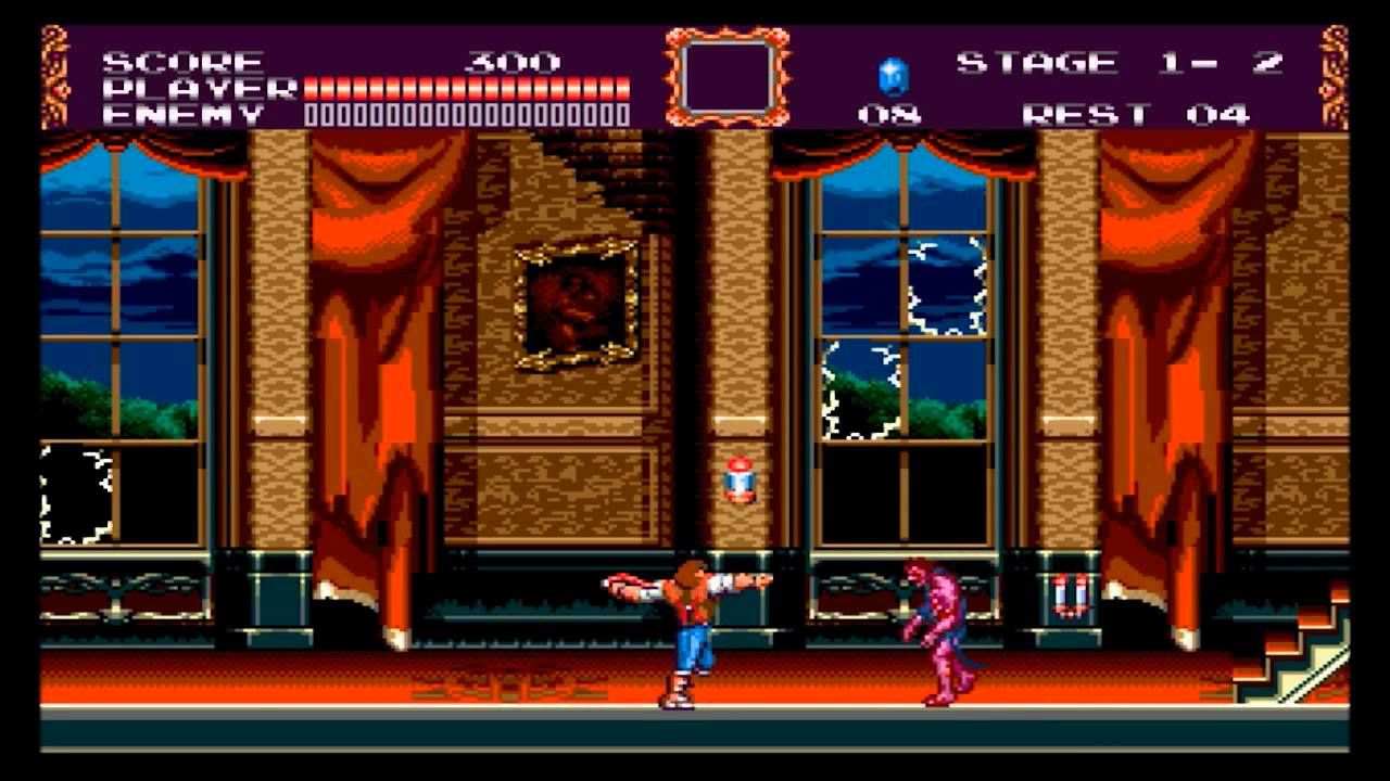 Castlevania Bloodlines Sega Genesis