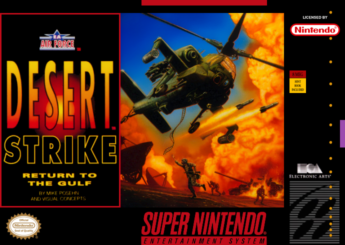 Desert Strike - Return to the Gulf (USA)