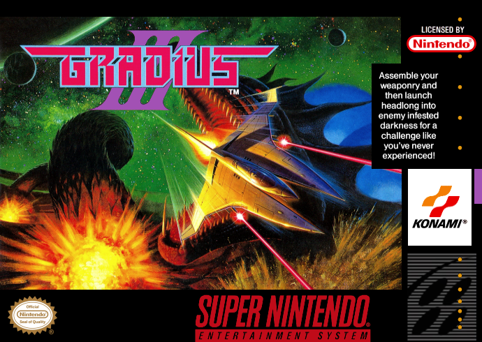 Gradius III SNES