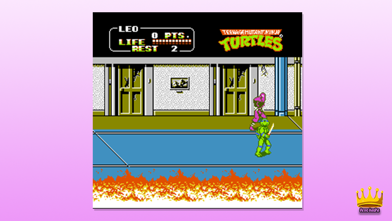 Teenage mutant ninja turtles ii nes 2