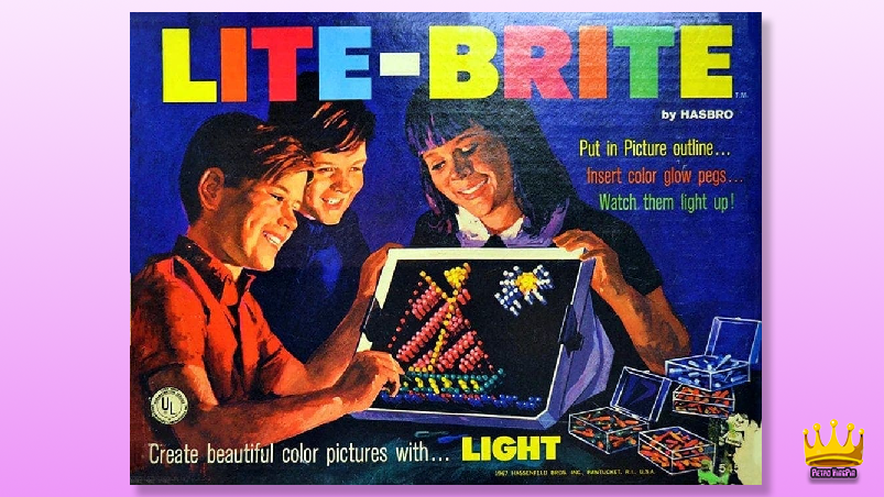 Lite-Brite Magic Screen Best 80's Toys That 80's Kids Totally Get