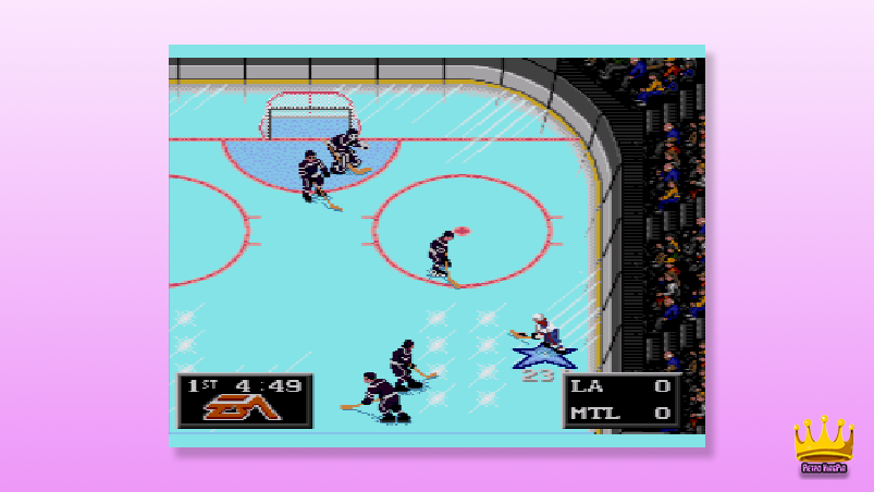 Best Sega CD Games of All Time 22. NHL 94 gameplay