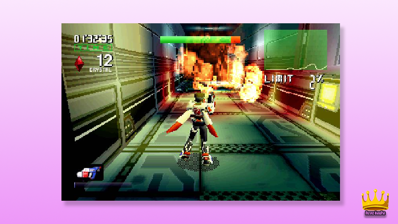 Best Sega Saturn Games of all time 12. burning rangers gameplay