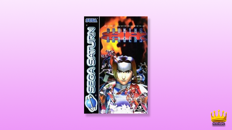 Best Sega Saturn Games of all time 12. burning rangers cover