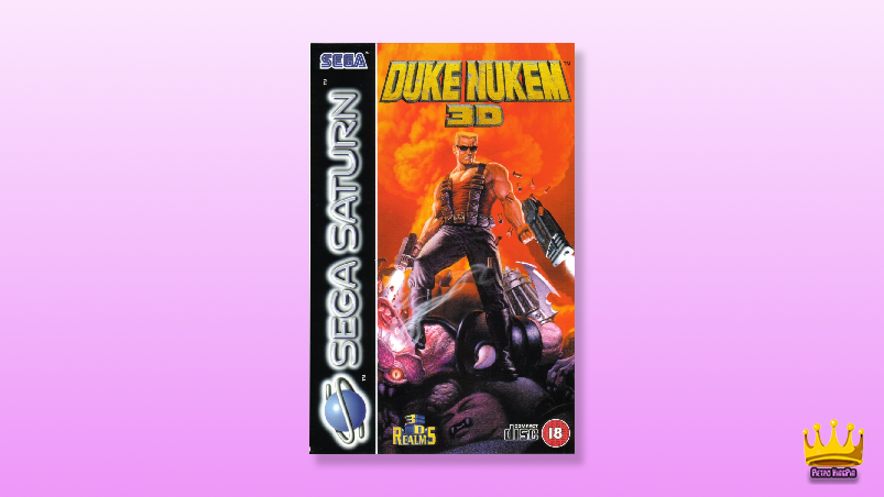 Best Sega Saturn Games of all time 18. Duke Nukem 3D cover