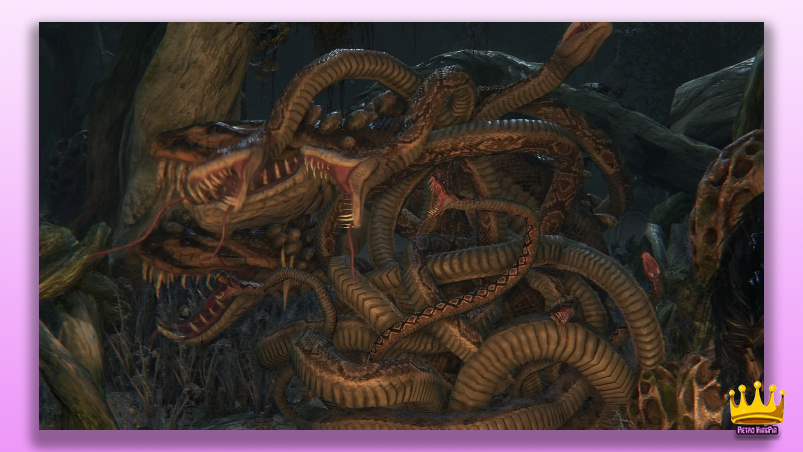 Best Video Games With Snakes, That Slithered Right In! Bloodborne - Snake Balls