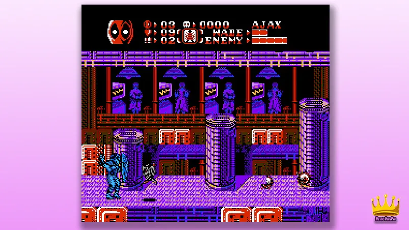 Best NES Rom Hacks Deadpool (Ninja Gaiden) Gameplay