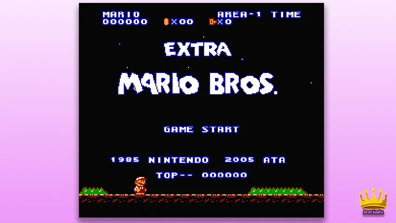 Best NES Rom Hacks Extra Mario Bros Cover