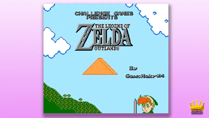 Best NES Rom Hacks Zelda Challenge: Outlands Cover