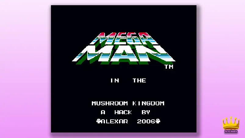 Best NES Rom Hacks Mega Man in the Mushroom Kingdom Cover