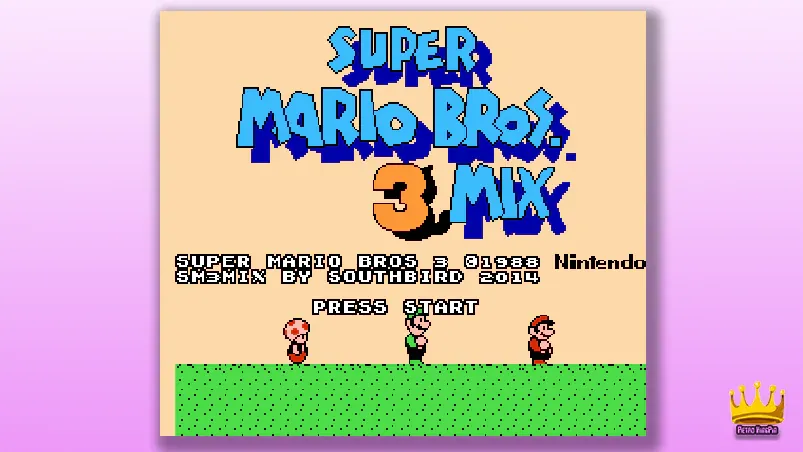 Best NES Rom Hacks Super Mario Bros. 3Mix – SMB3 Cover