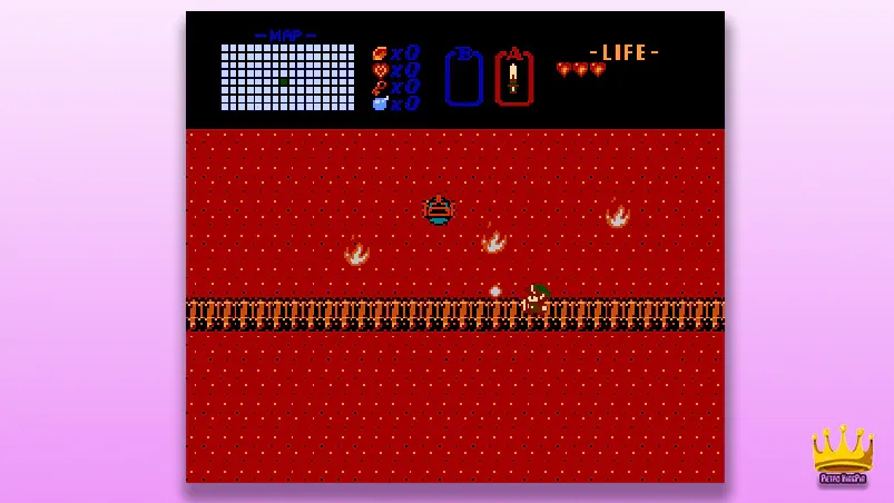 Best NES Rom Hacks The Legend of Zelda - Perils of Darkness Gameplay