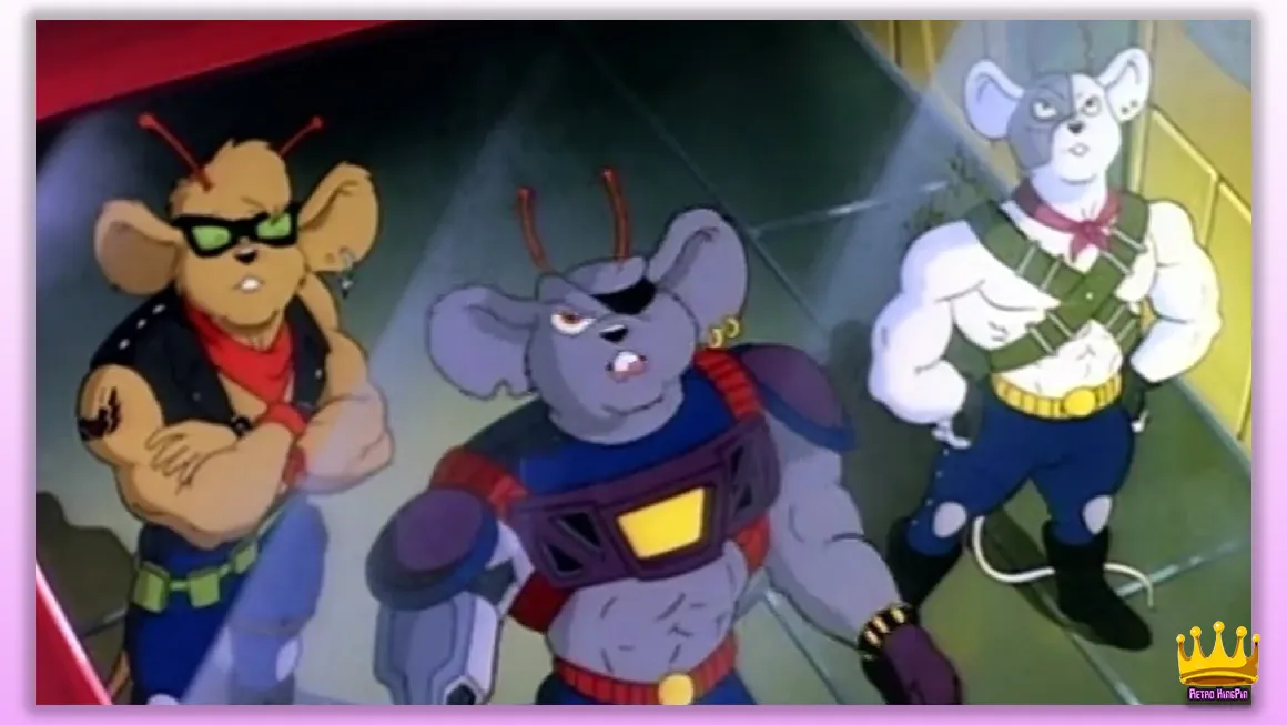 Biker Mice from Mars 90s cartoon