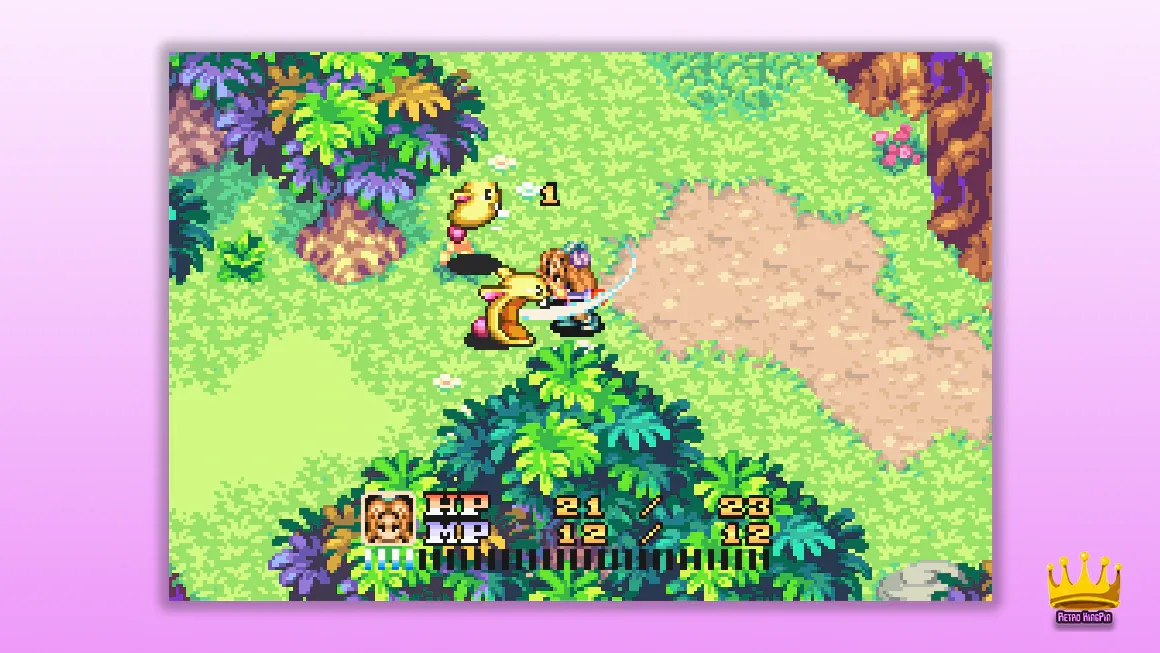 Best GBA JRPGs 9- Sword of Mana