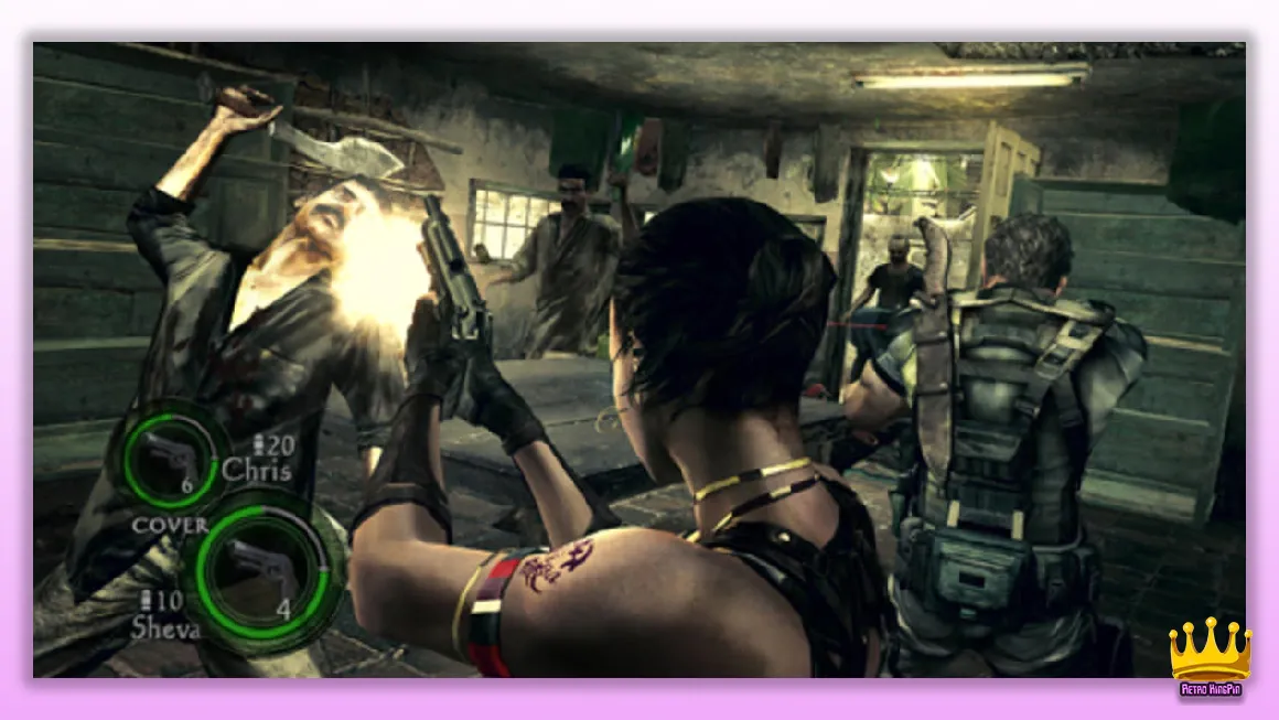 coop horror games Resident Evil 5