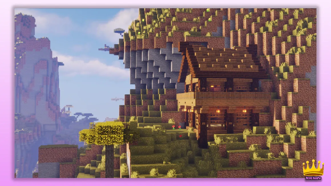 minecraft house ideas Minecraft Mountain House