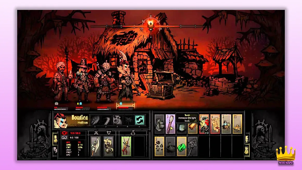 Games Like Battle Brothers 2. Darkest Dungeon