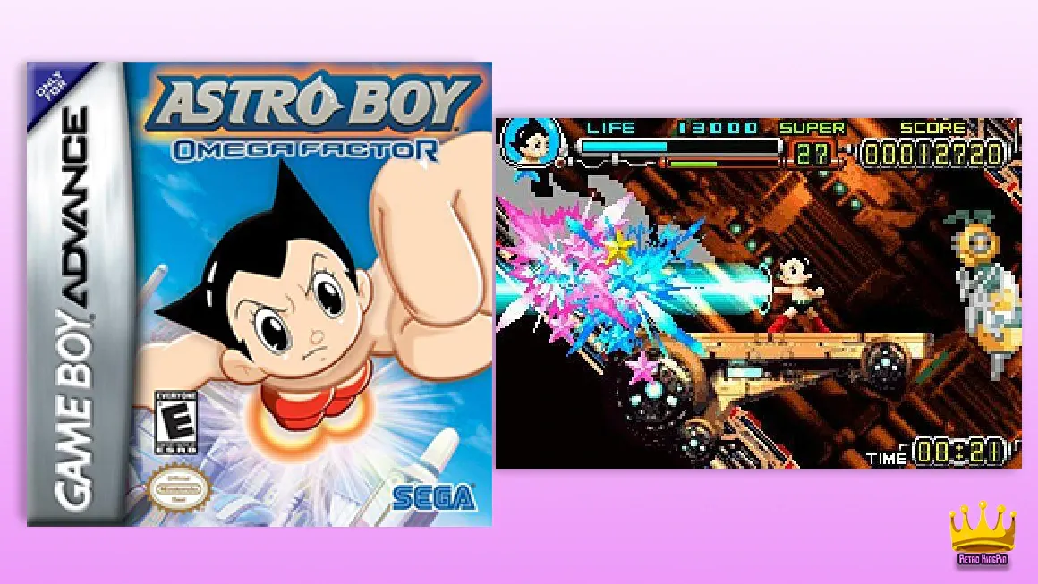 gba platformers Astro Boy: Omega Factor