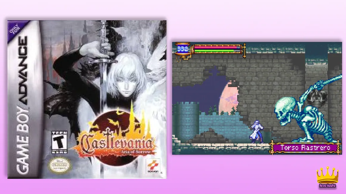 gba platformers Castlevania: Aria of Sorrow