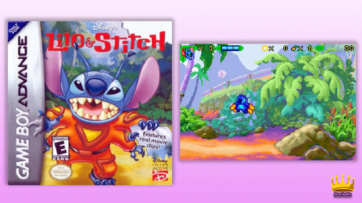 gba platformers Disney's Lilo & Stitch