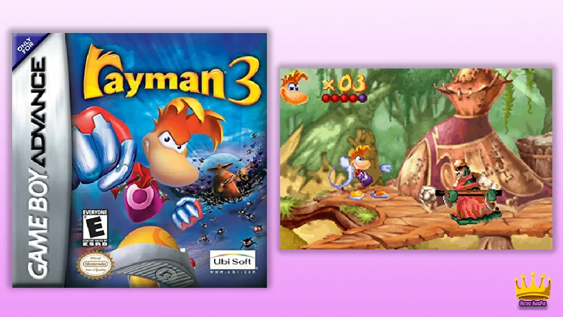 gba platformers Rayman 3: Hoodlum Havoc