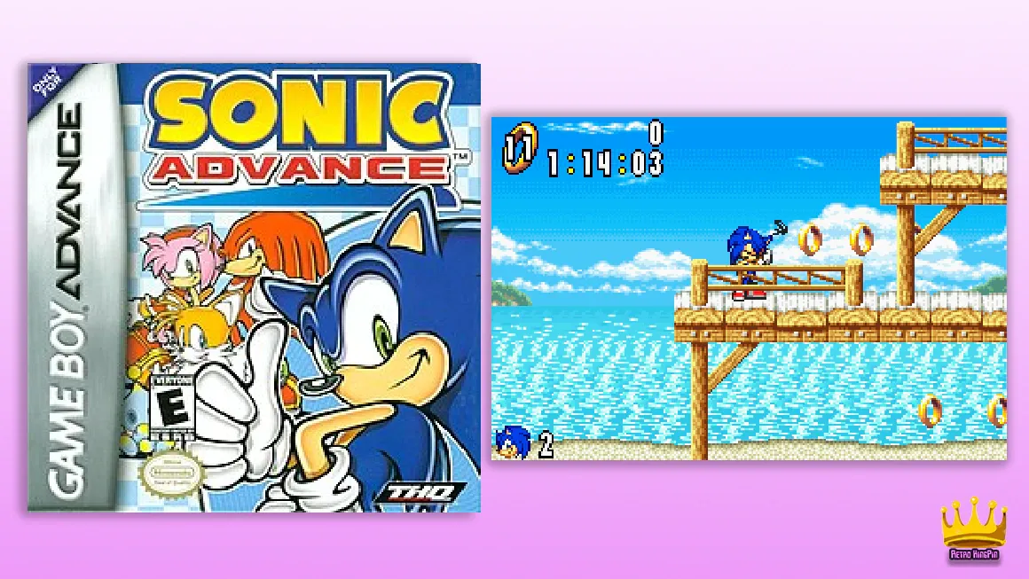 gba platformers Sonic Advance