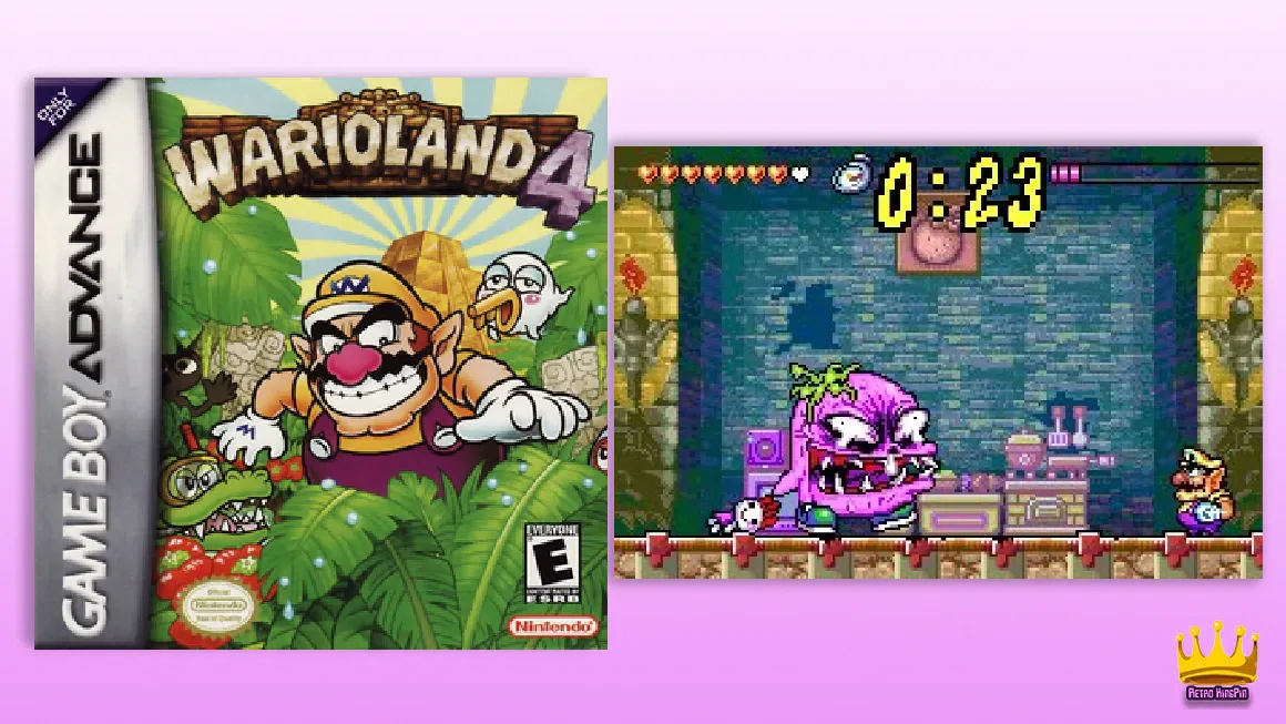 gba platformers Wario Land 4