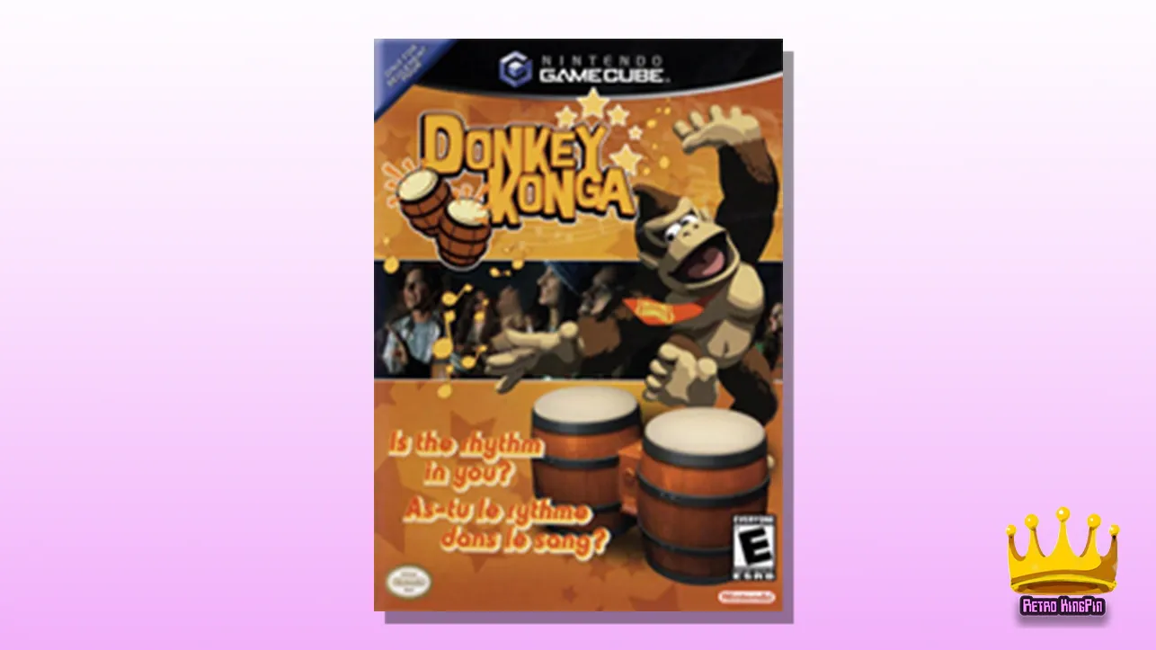 Best 4 Player Gamecube Games Donkey Konga (2003)