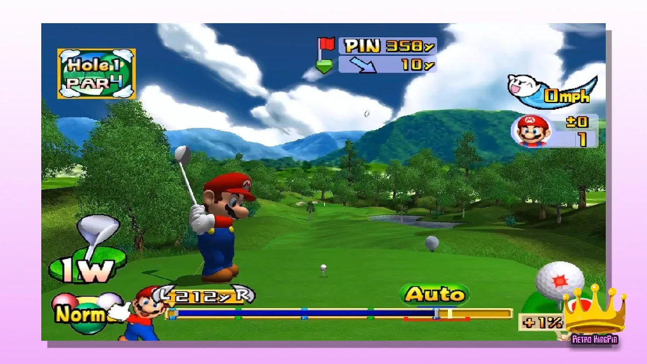 Best 4 Player Gamecube Games Mario Golf: Toadstool Tour2