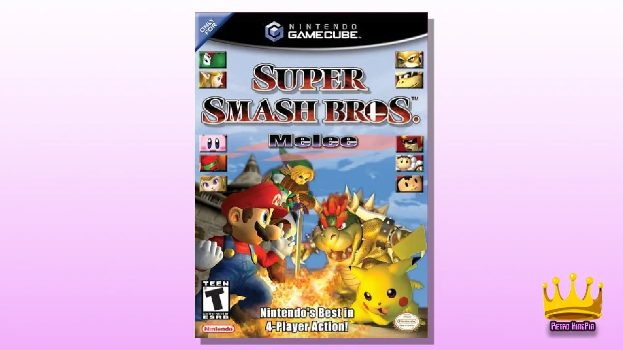 Best 4 Player Gamecube Games Super Smash Bros. Melee (2001)