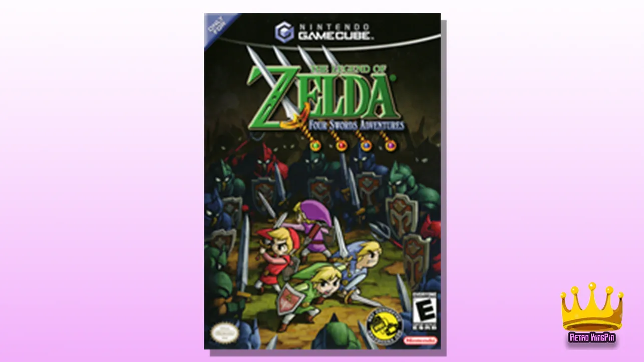 Best 4 Player Gamecube Games The Legend Of Zelda: Four Swords