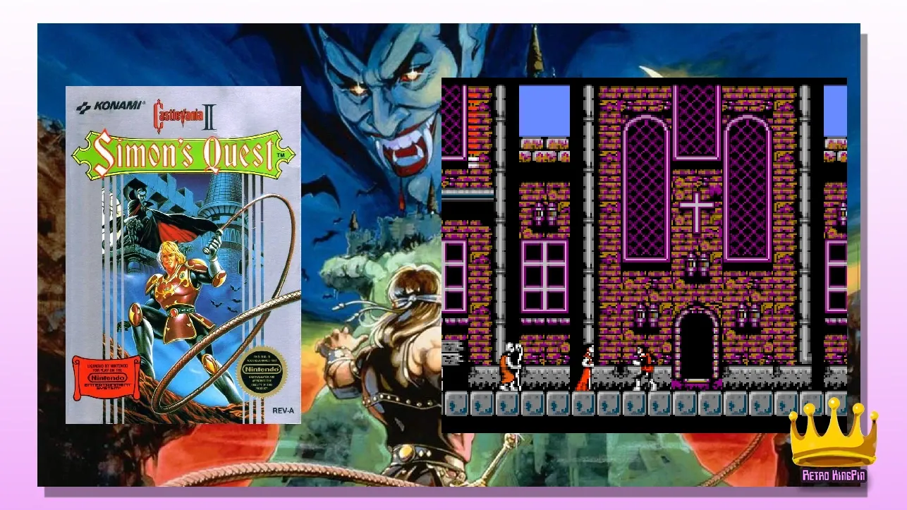 Best Castlevania Games Castlevania II: Simon's Quest