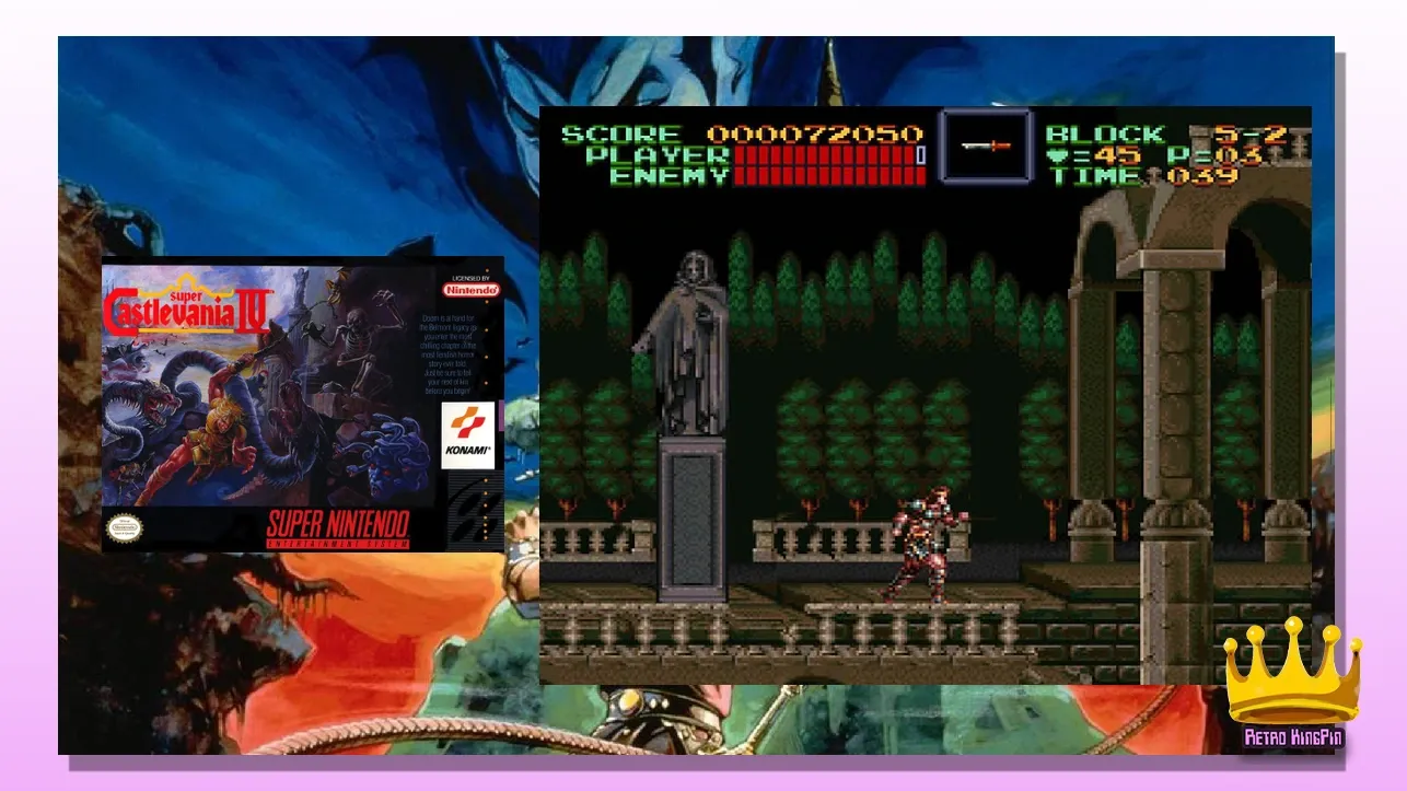 Best Castlevania Games Super Castlevania IV