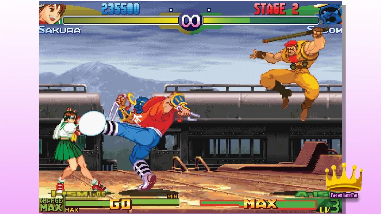 Best Fighting Games Street Fighter Alpha 3 (1998)