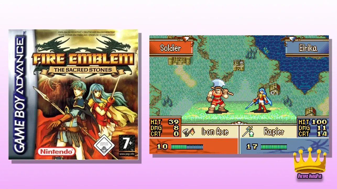 Best Fire Emblem Games Fire Emblem: The Sacred Stones (GBA)