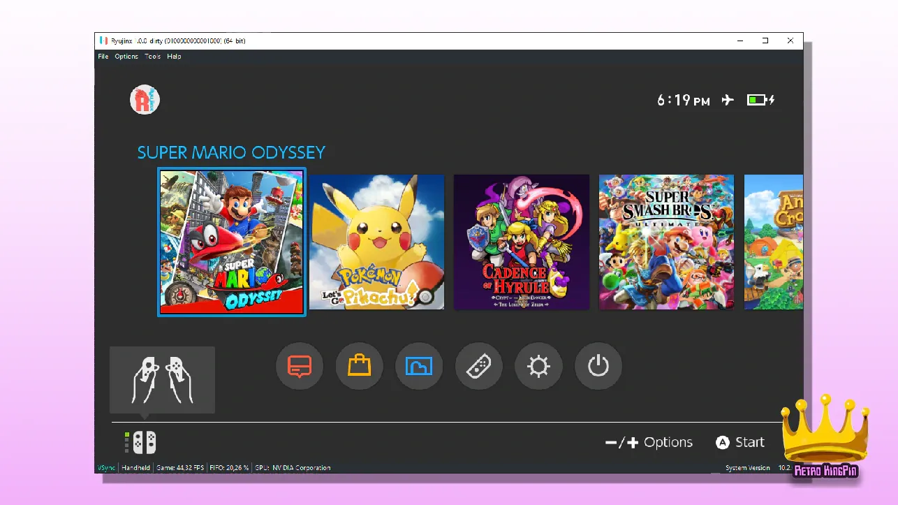 Best Nintendo Switch Emulator Ryujinx