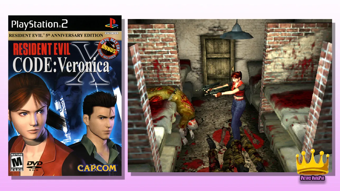 Best PS2 Horror Games Resident Evil Code: Veronica X