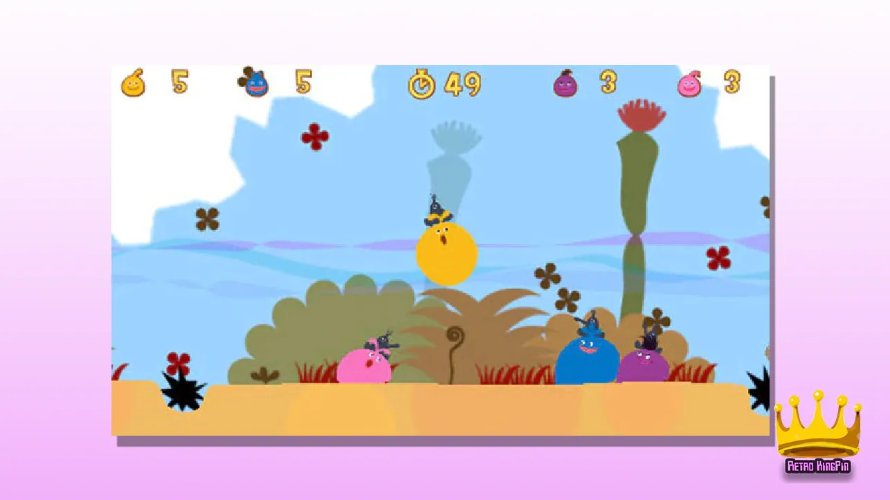 Best PSP Games LocoRoco 2