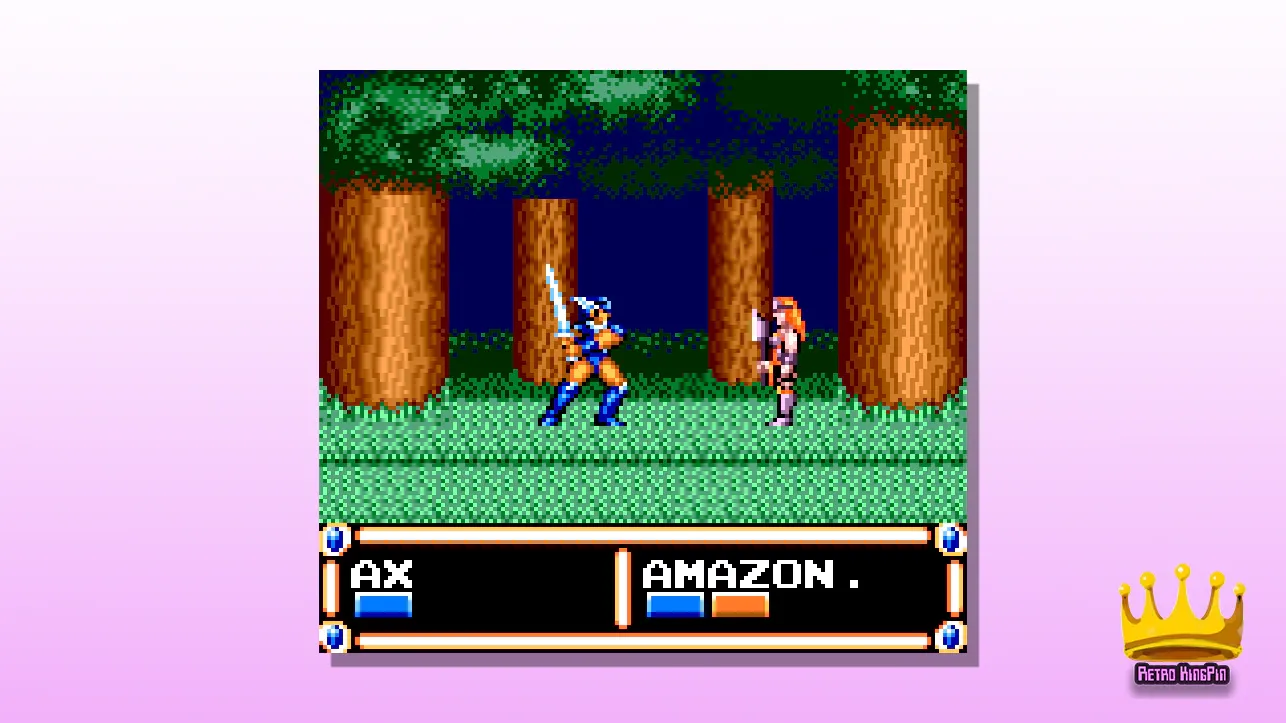 Best Sega Game Gear Games Ax Battler: A Legend of Golden Axe2