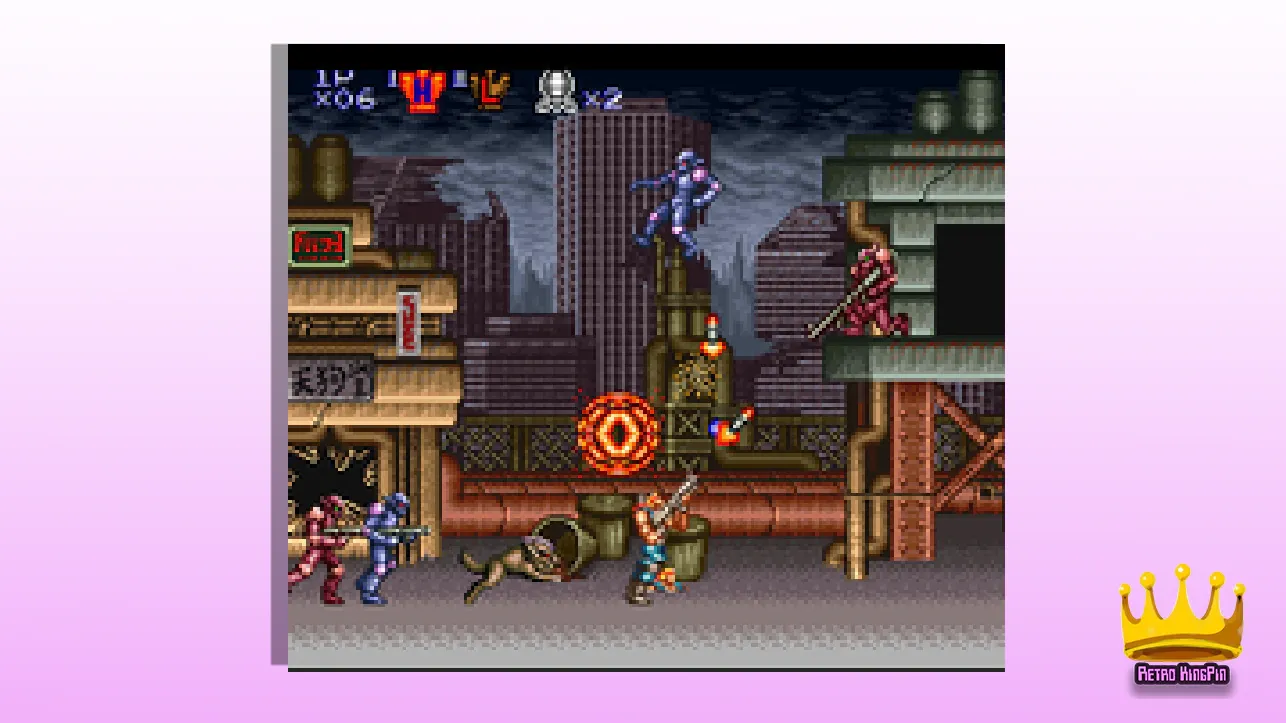 Best SNES Games Contra III: The Alien Wars