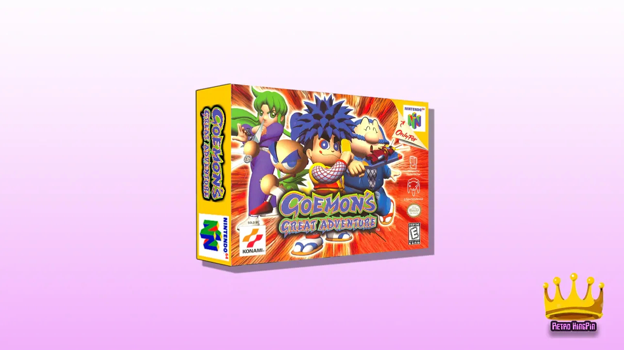 Underrated N64 Games Goemon's Great Adventure