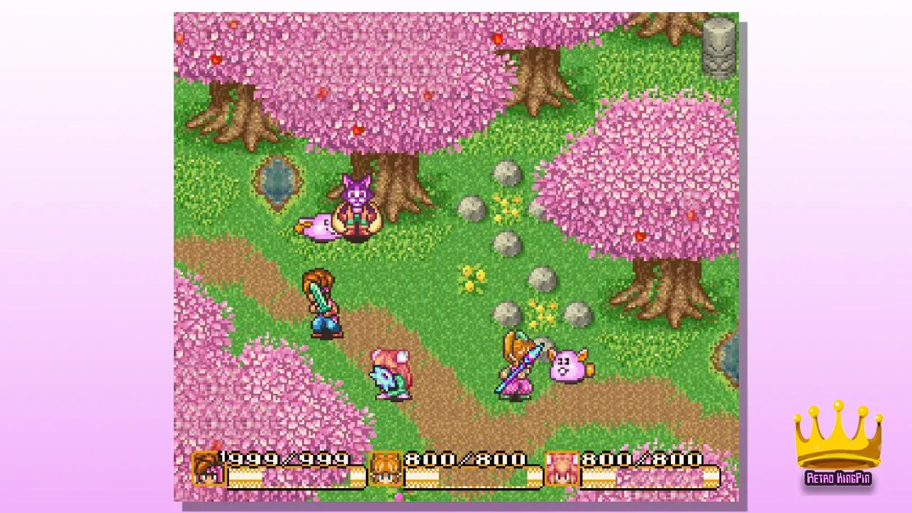 Best Co-Op Multiplayer SNES Games Secret of Mana 2