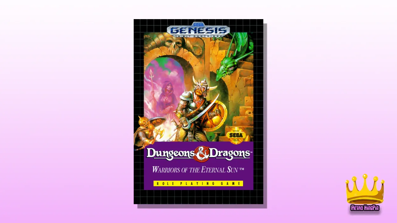 Best Genesis RPGs Dungeons & Dragons: Warriors of the Eternal Sun