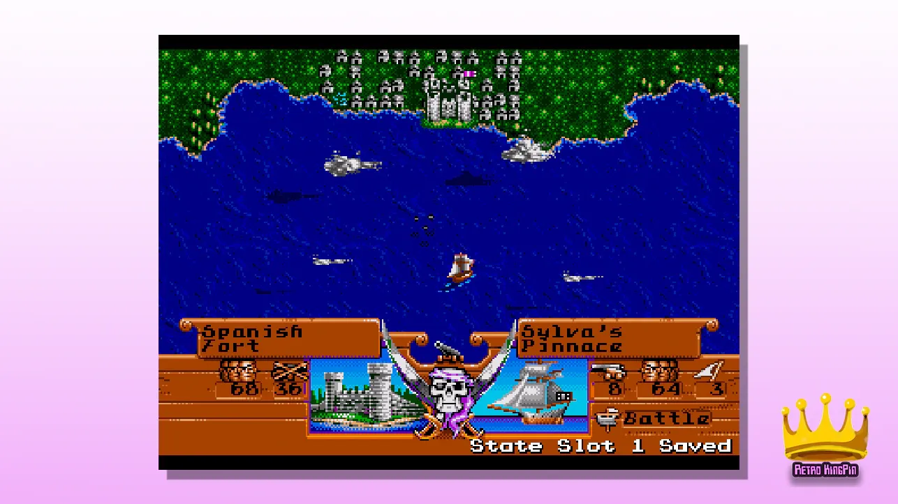 Best Genesis RPGs Pirates! Gold 2